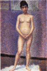 Model, Georges Seurat